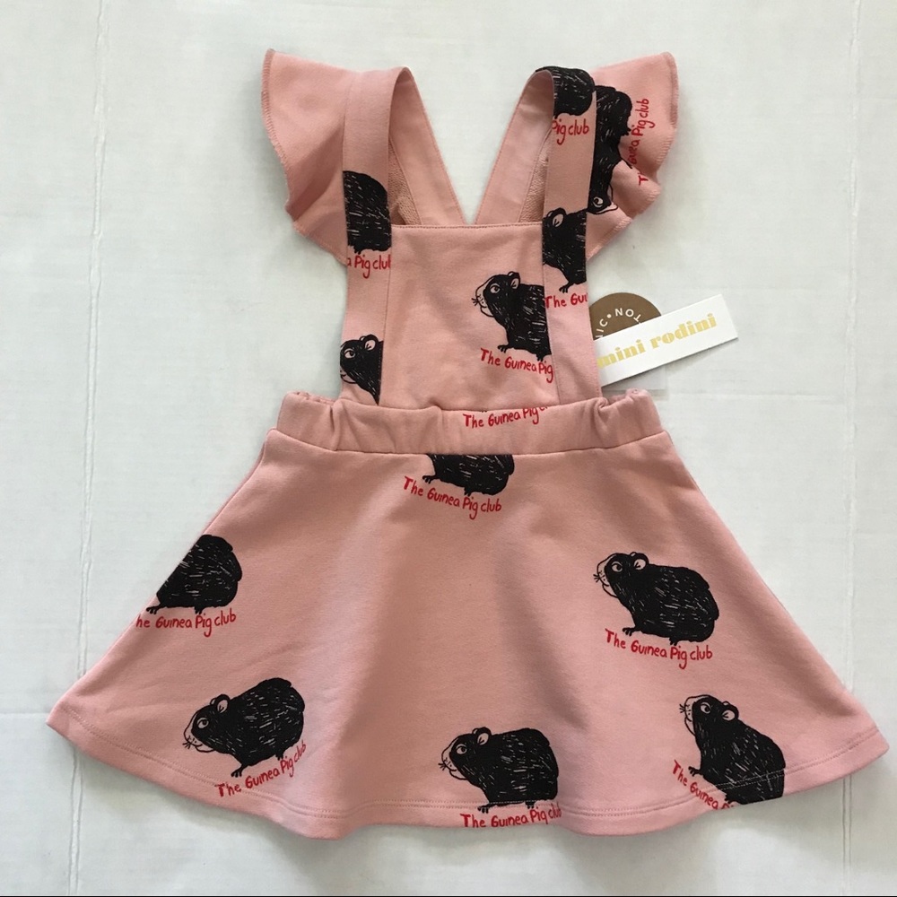 SOLD New Mini Rodini Guinea Pig Dress - pink - Picture 3 of 8